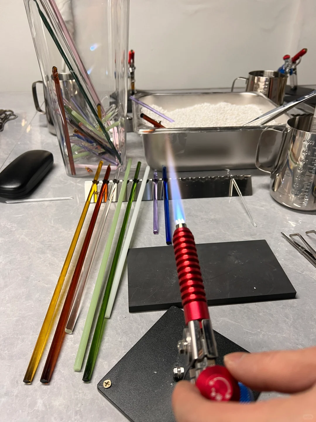 深圳东门‼️解锁新体验沉浸式DiY烧玻璃?