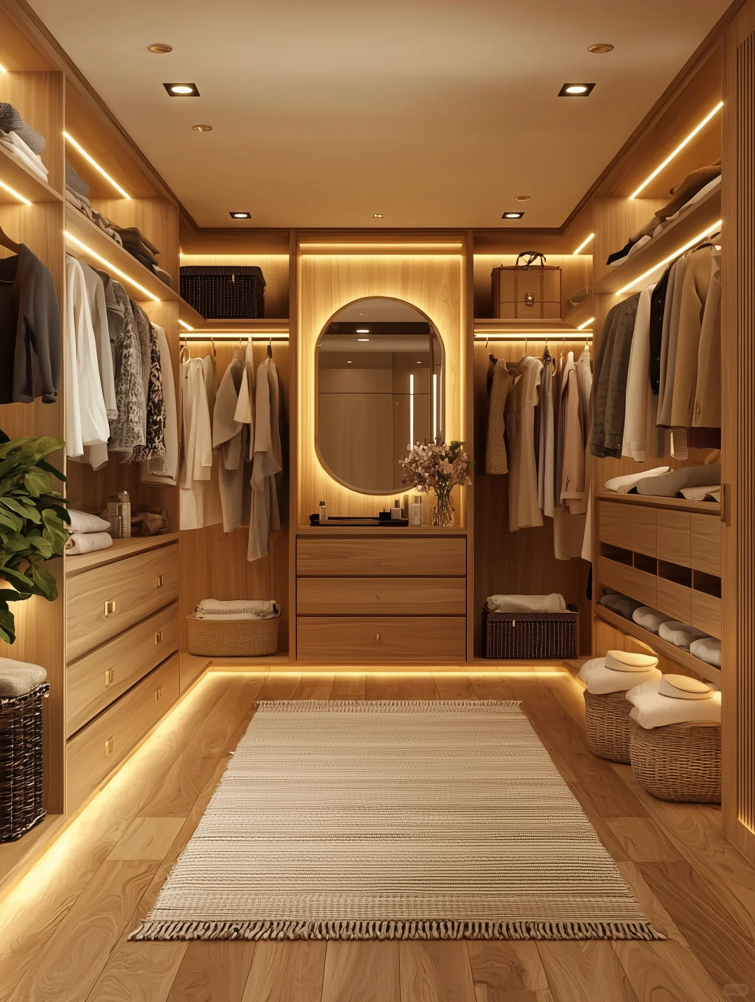 谁说小户型不能拥有衣帽间啊