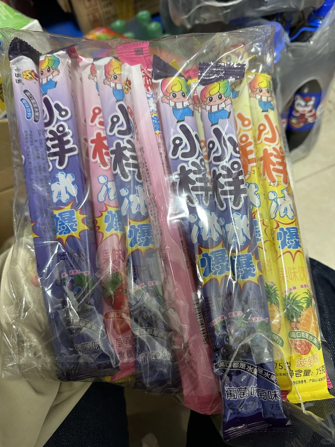 便利店好卖的童年零食?