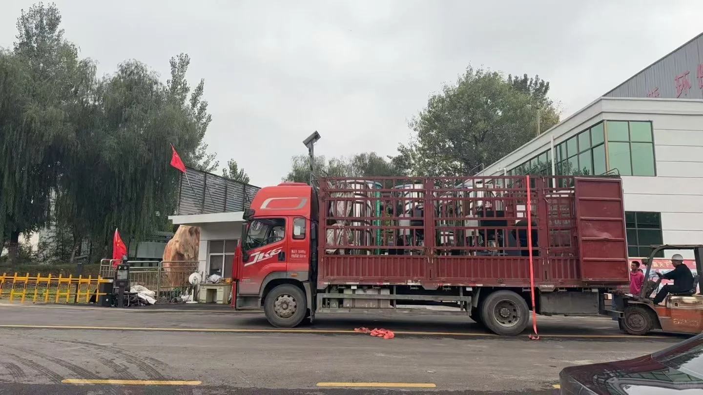 shipping 3sets of 350kw hot water boiler