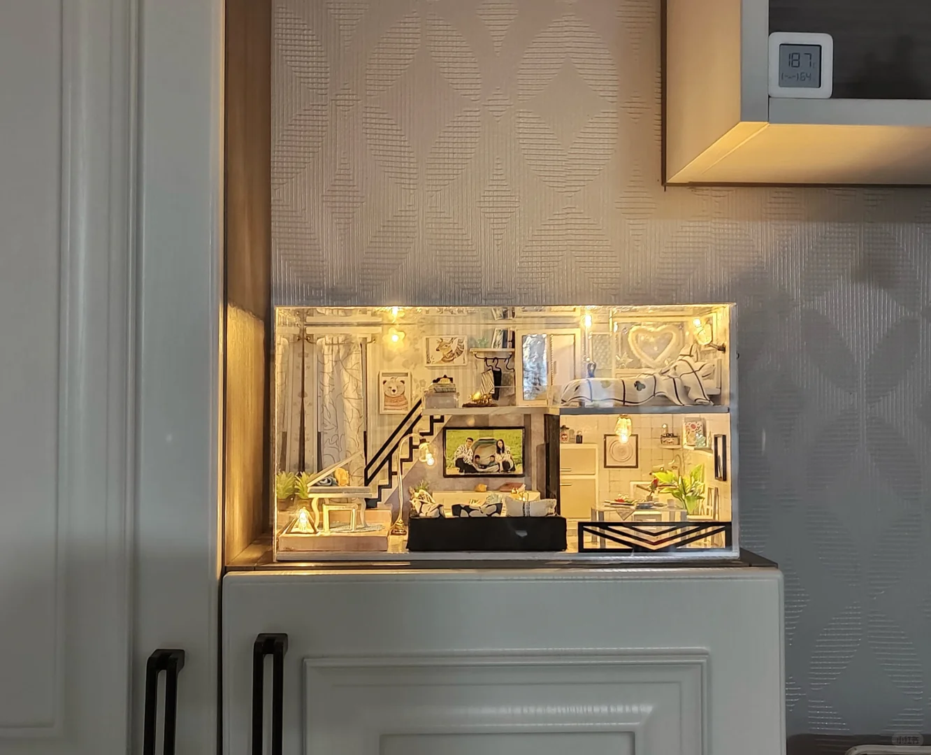 花了三天搭建了个diy手工小屋复式别墅房子