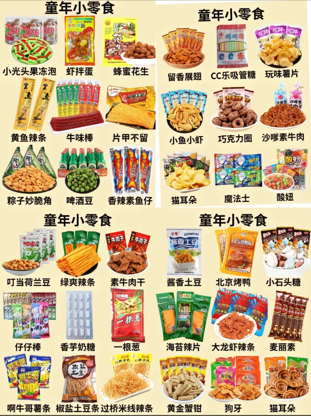 都吃过的现在都多大了？