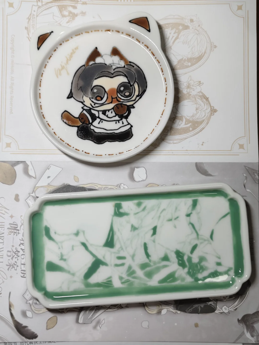 景德镇画陶瓷莫弈制品结算