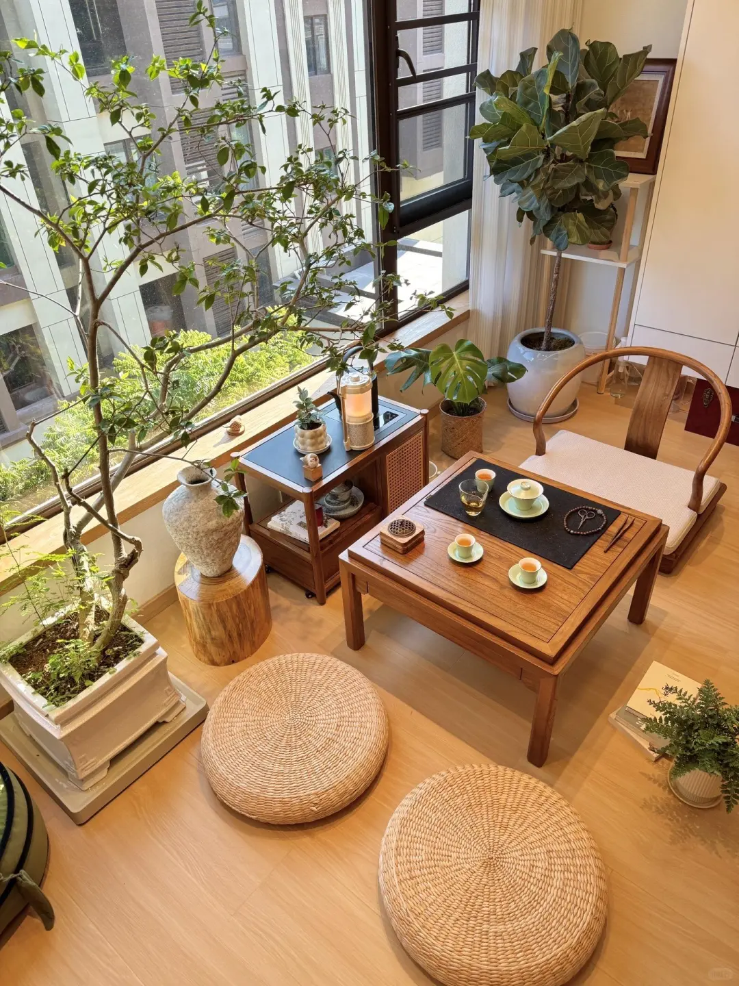 看完这套原木禅意家，才懂什么叫“回家即修