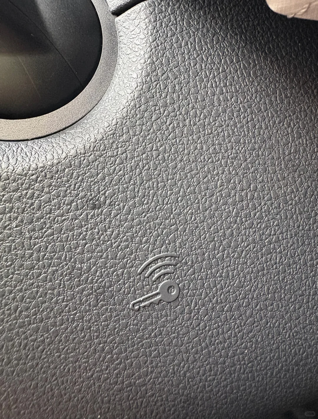 大众无钥匙起动发动机时仪表显示