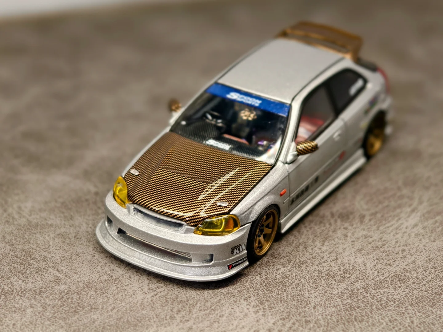 Tlv n165d 本田思域EK9细化改造