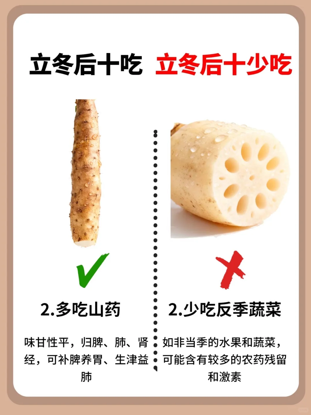 立冬后十吃十不吃,吃错伤脾胃!