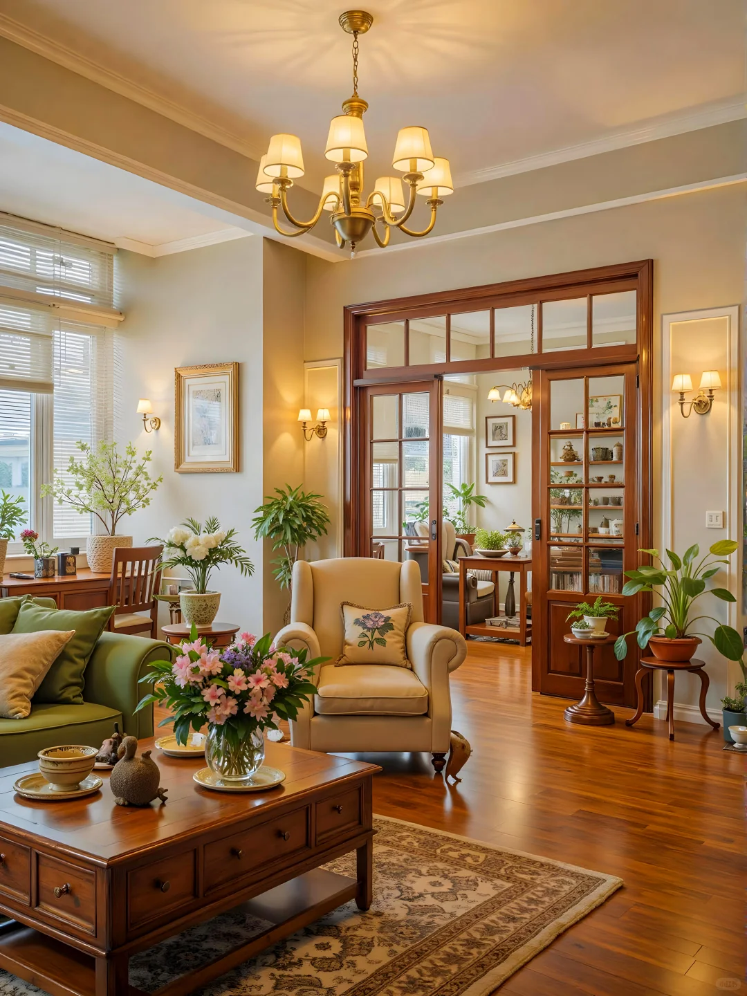 谁能拒绝氛围感满满的复古风厨房