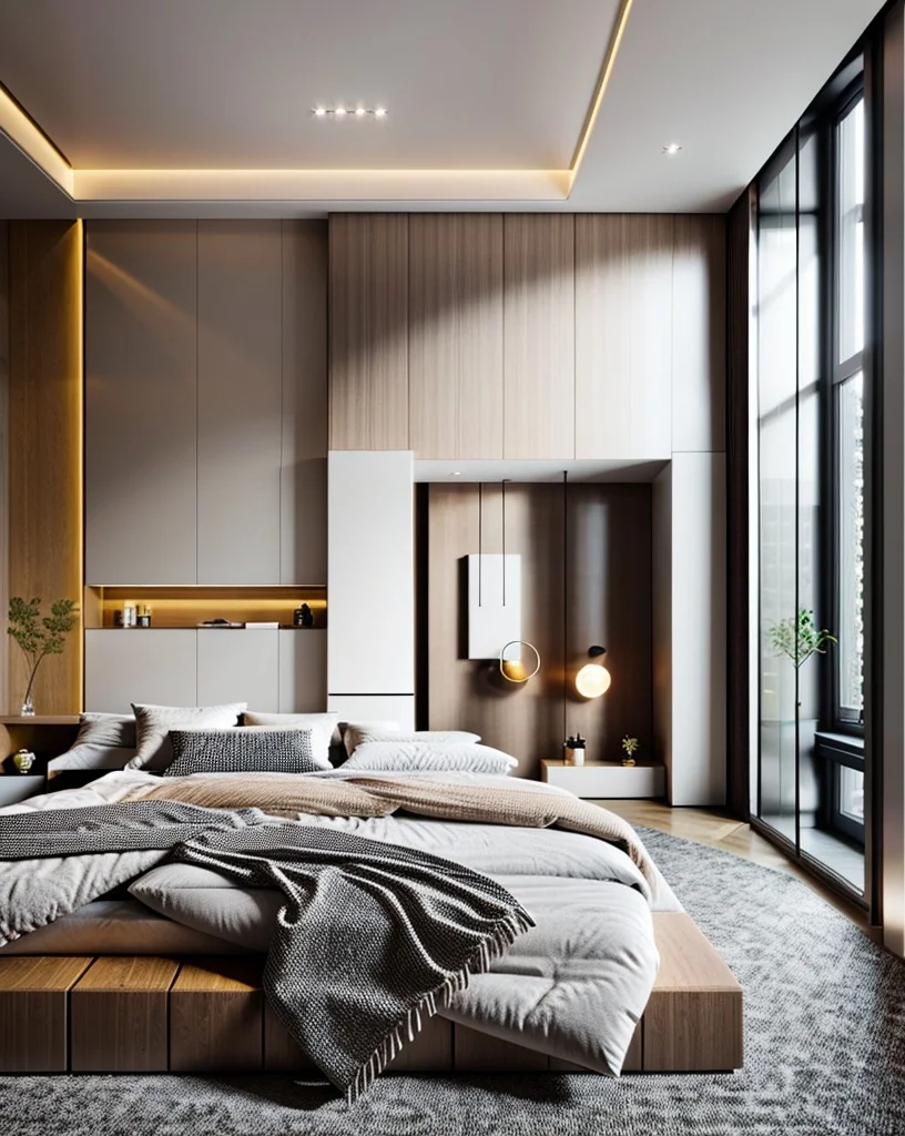 创意无限:现代风格下的人与自然完美融合