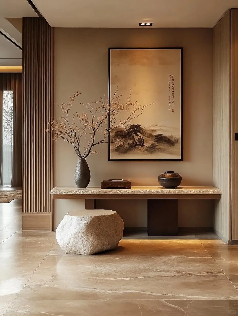 宋式美学玄关10+，个个惊艳