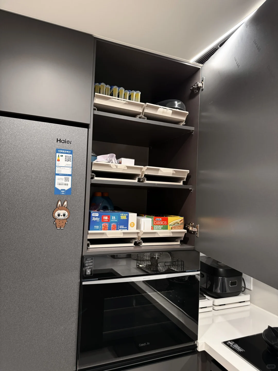 厨房的收纳小心思✨