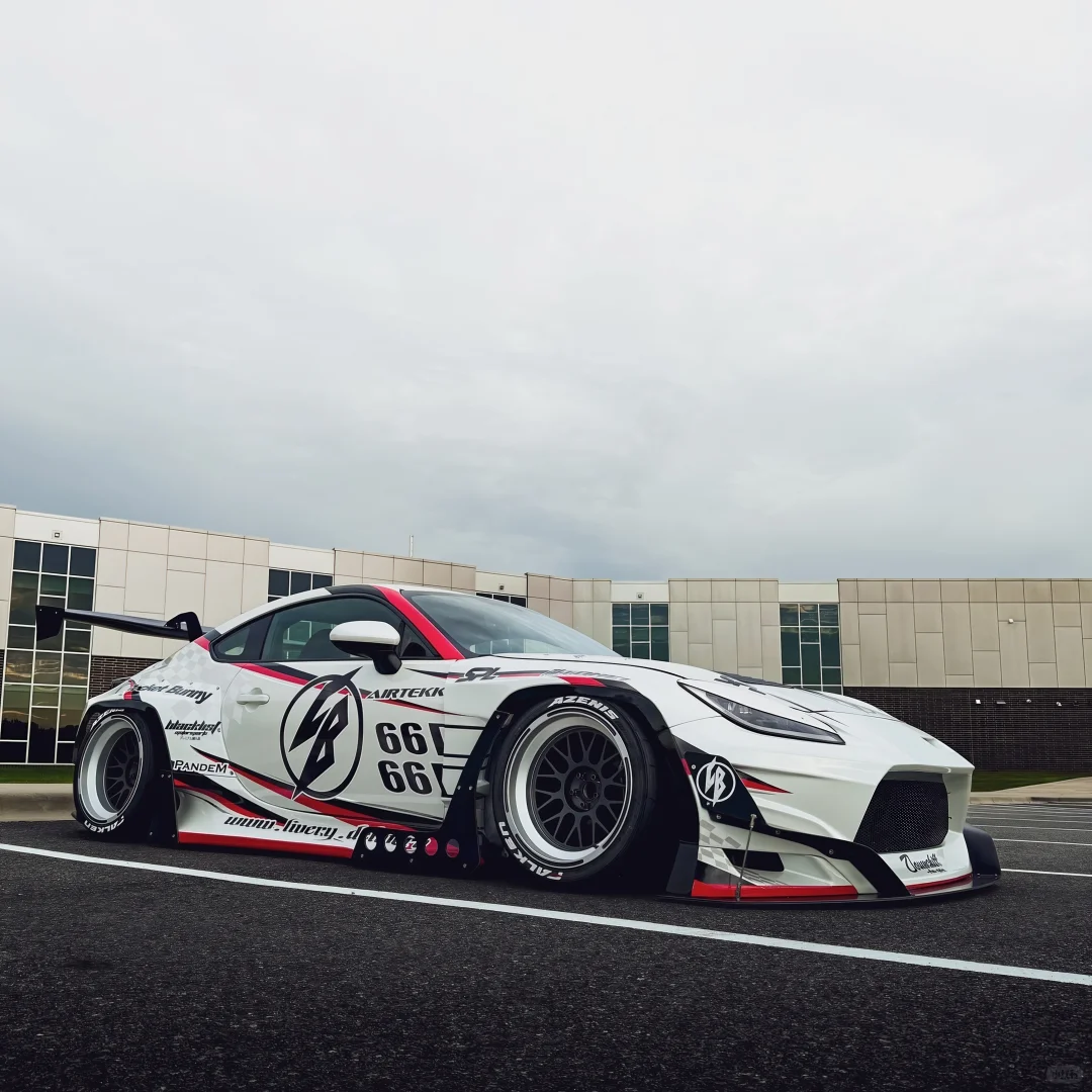 【汽车彩绘案例分享】斯巴鲁 BRZ