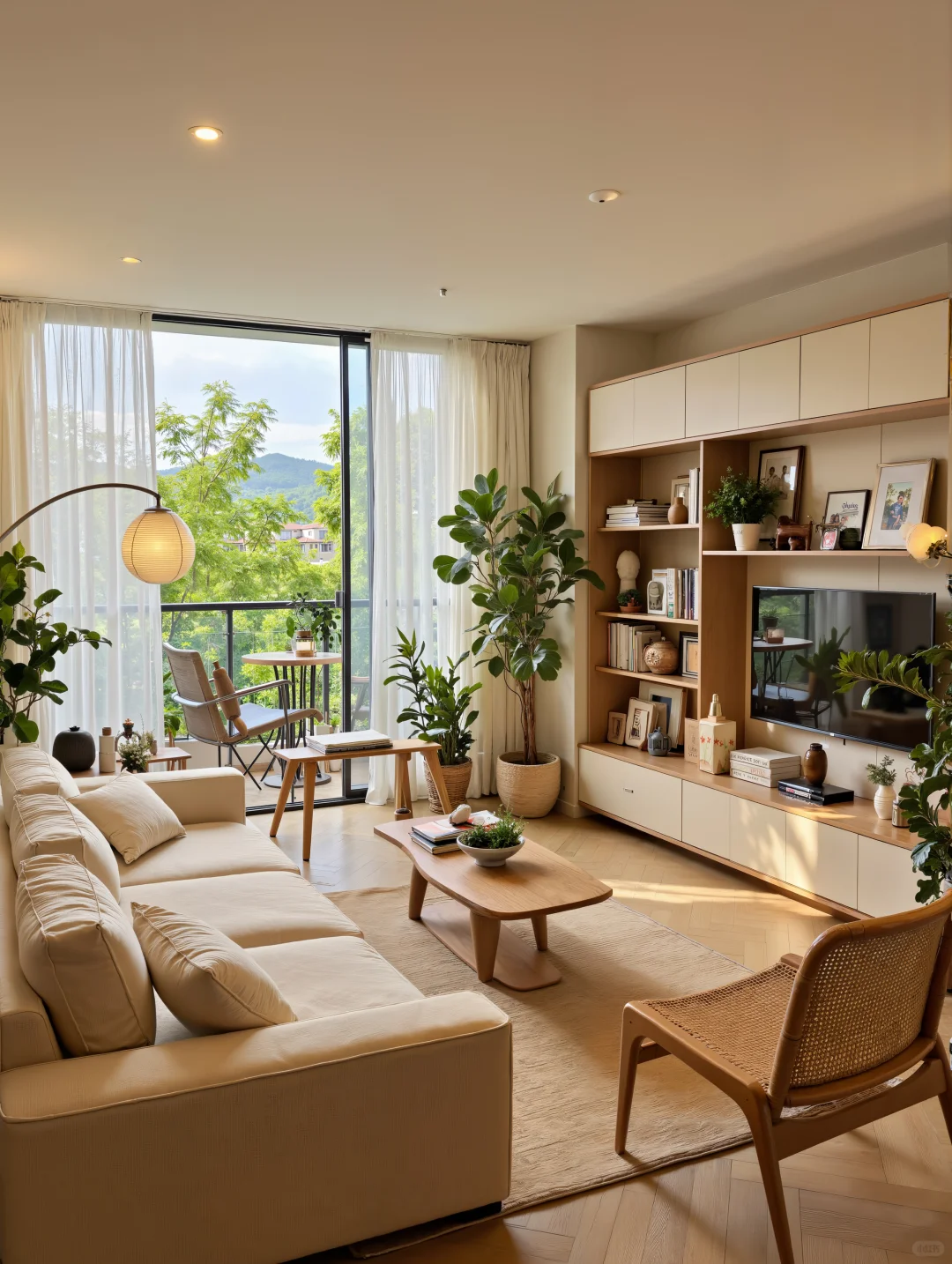 奶油原木风｜把阳光和森林都装进来✨