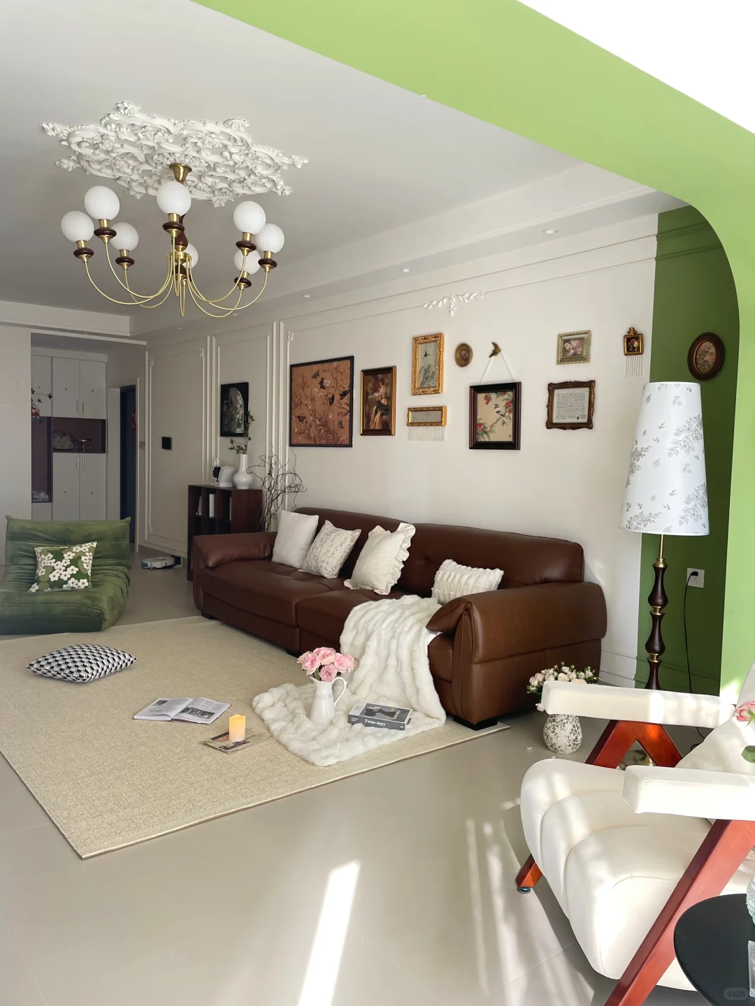 30岁住进了自己设计的绿色森系小家里！?