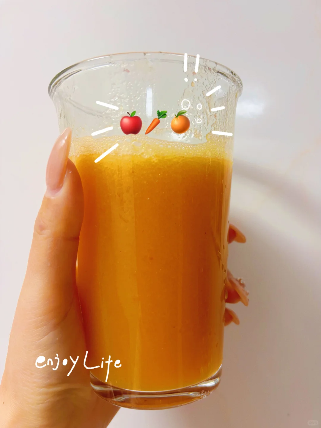 和朋友的野餐维生素汁??