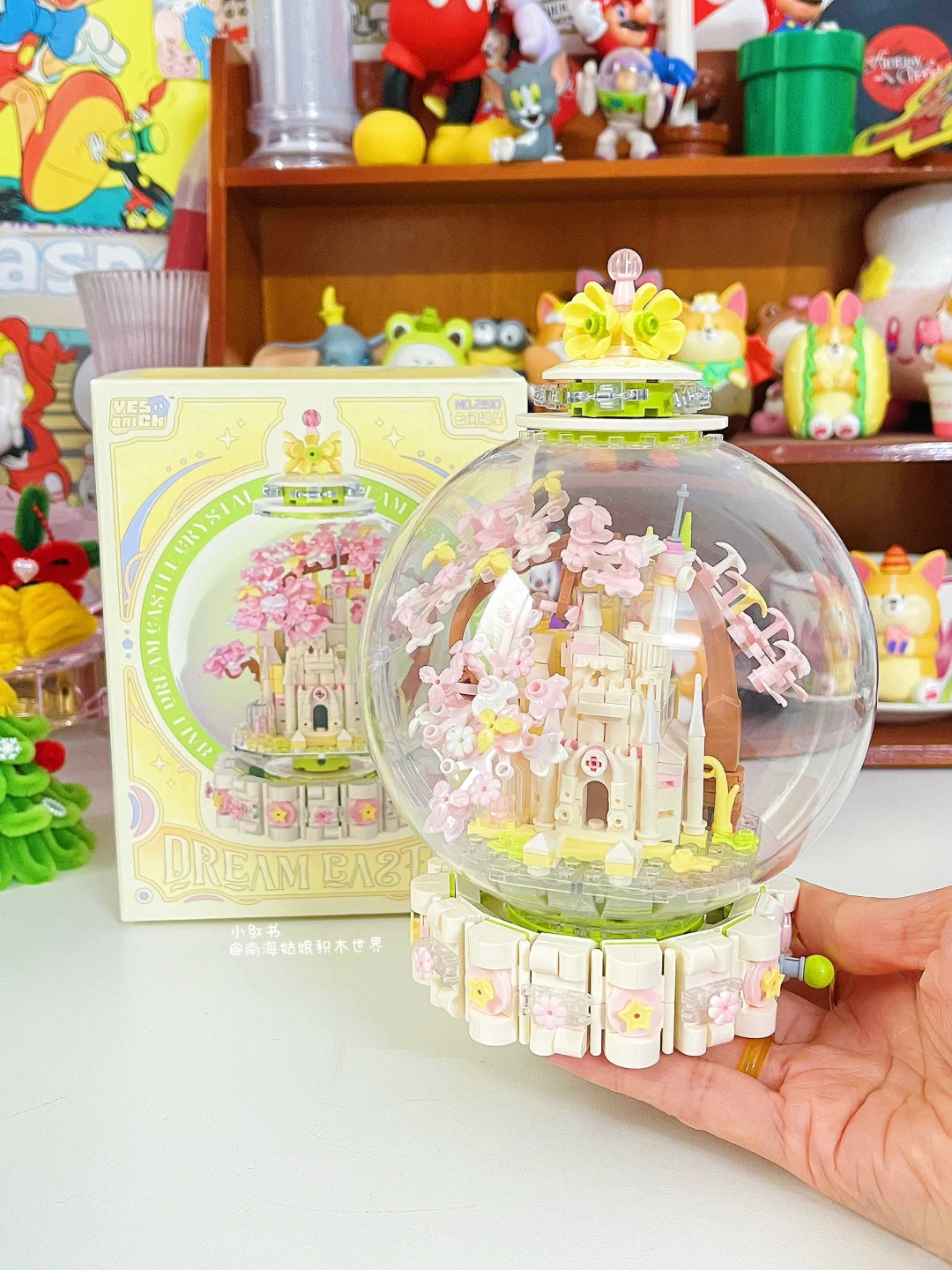 坏消息：情人节收到水晶球?好消息：特好看‼️