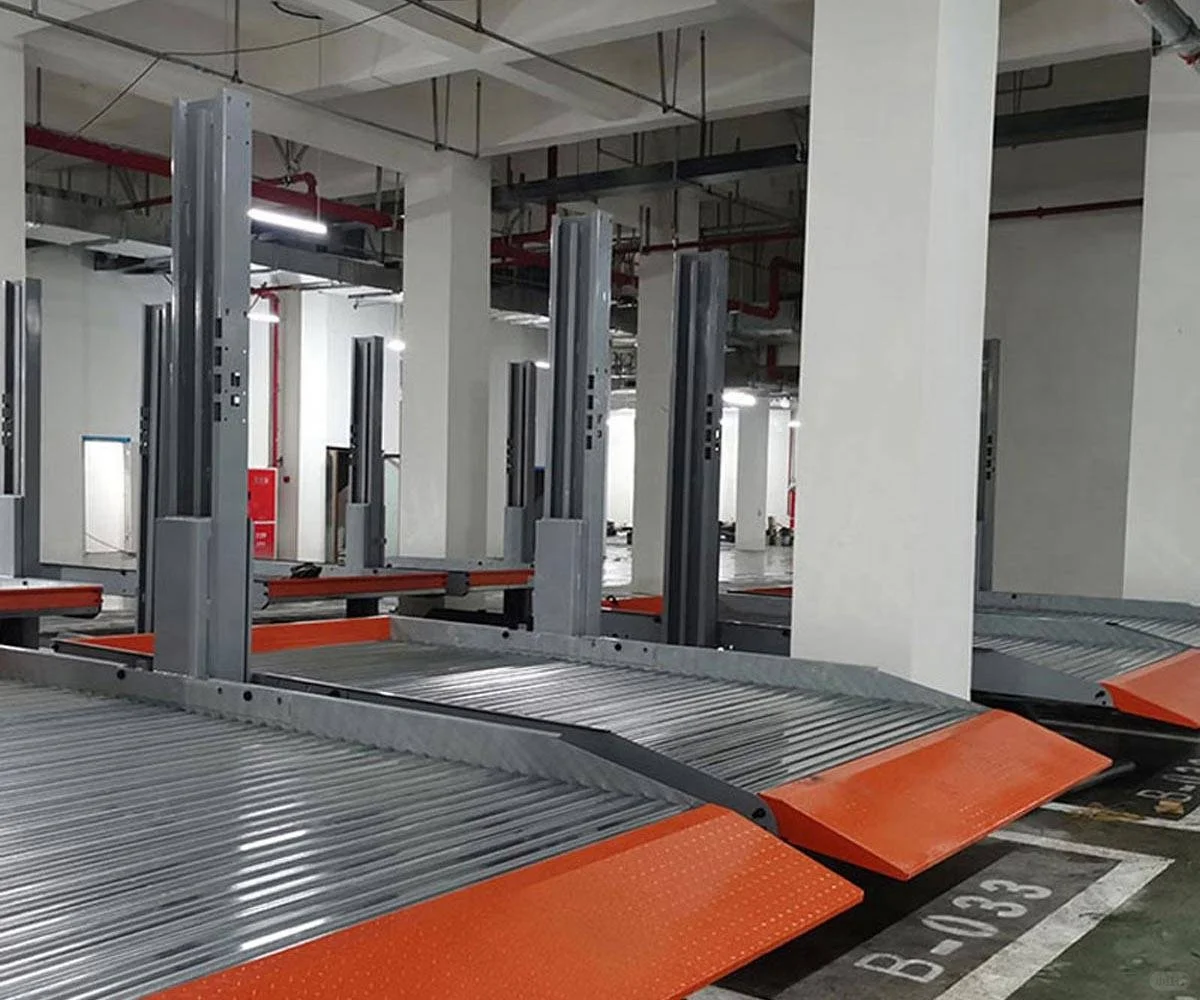 PSH立体车库停车设备出租的消防与疏散