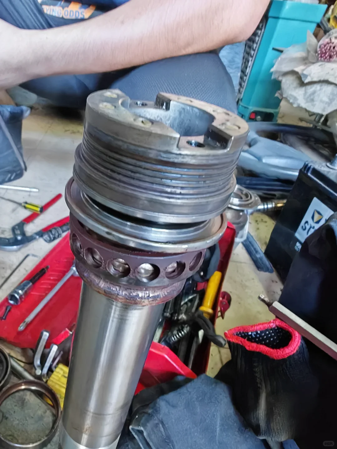 ??工程师日常#更换BT30主轴轴承