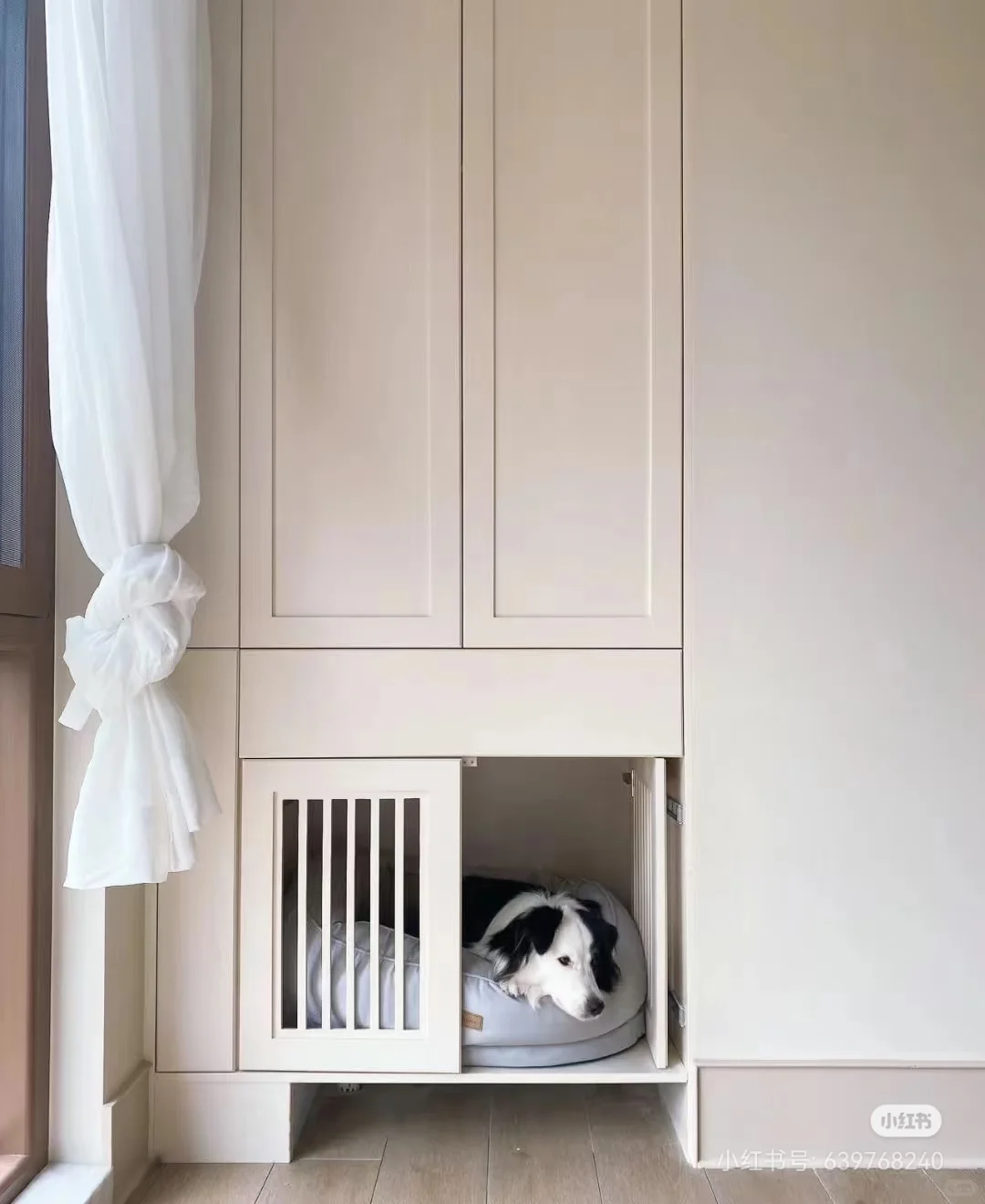 为狗狗设计的家中小角落