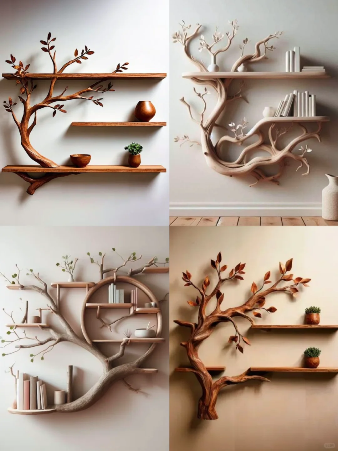 Wuli分享|被这些融合自然美的置物架惊艳到