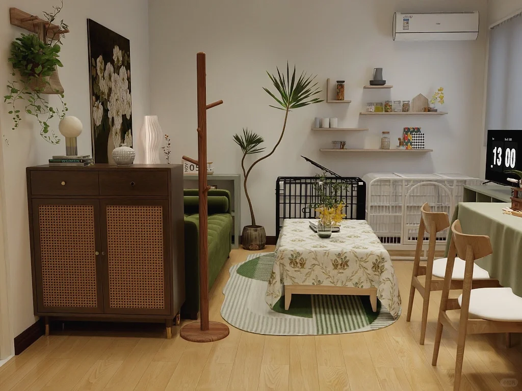 帮粉丝全屋改造小清新风❗