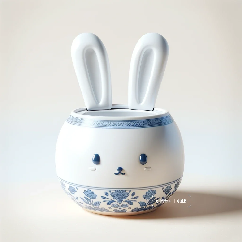 十二缘陶｜青花瓷十二生肖陶瓷罐