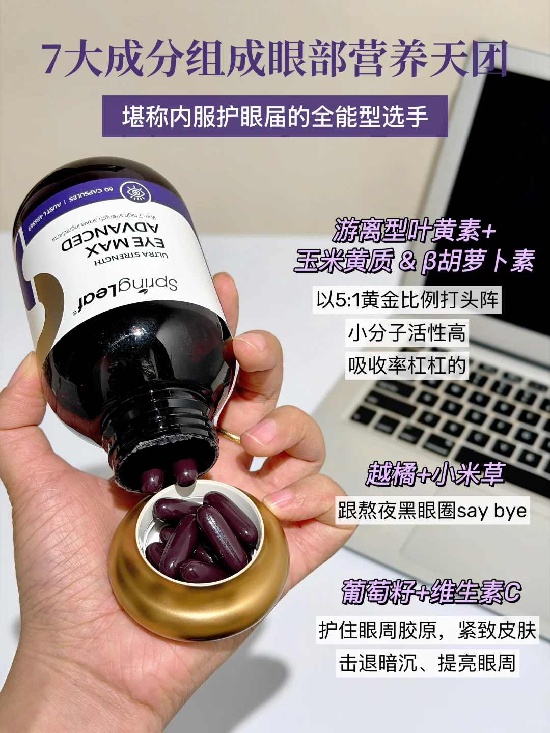 每天2粒,让所有过度用眼党都知道它!