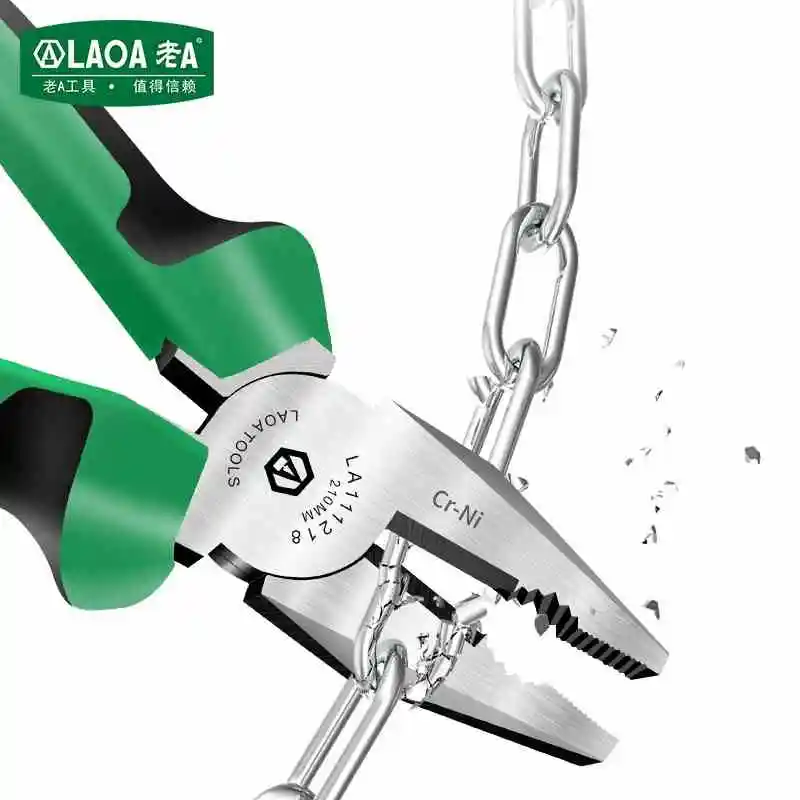 老A工业级铬镍钢钢丝钳，五金小能手必备?️