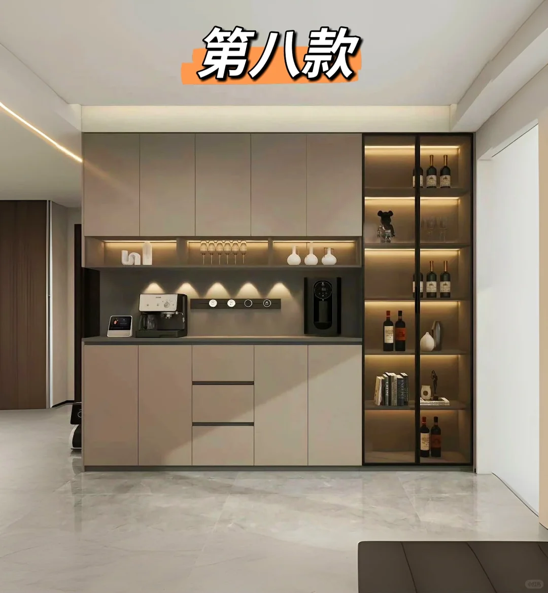 现代➕奶油风餐边柜合集✨每一款都好喜欢