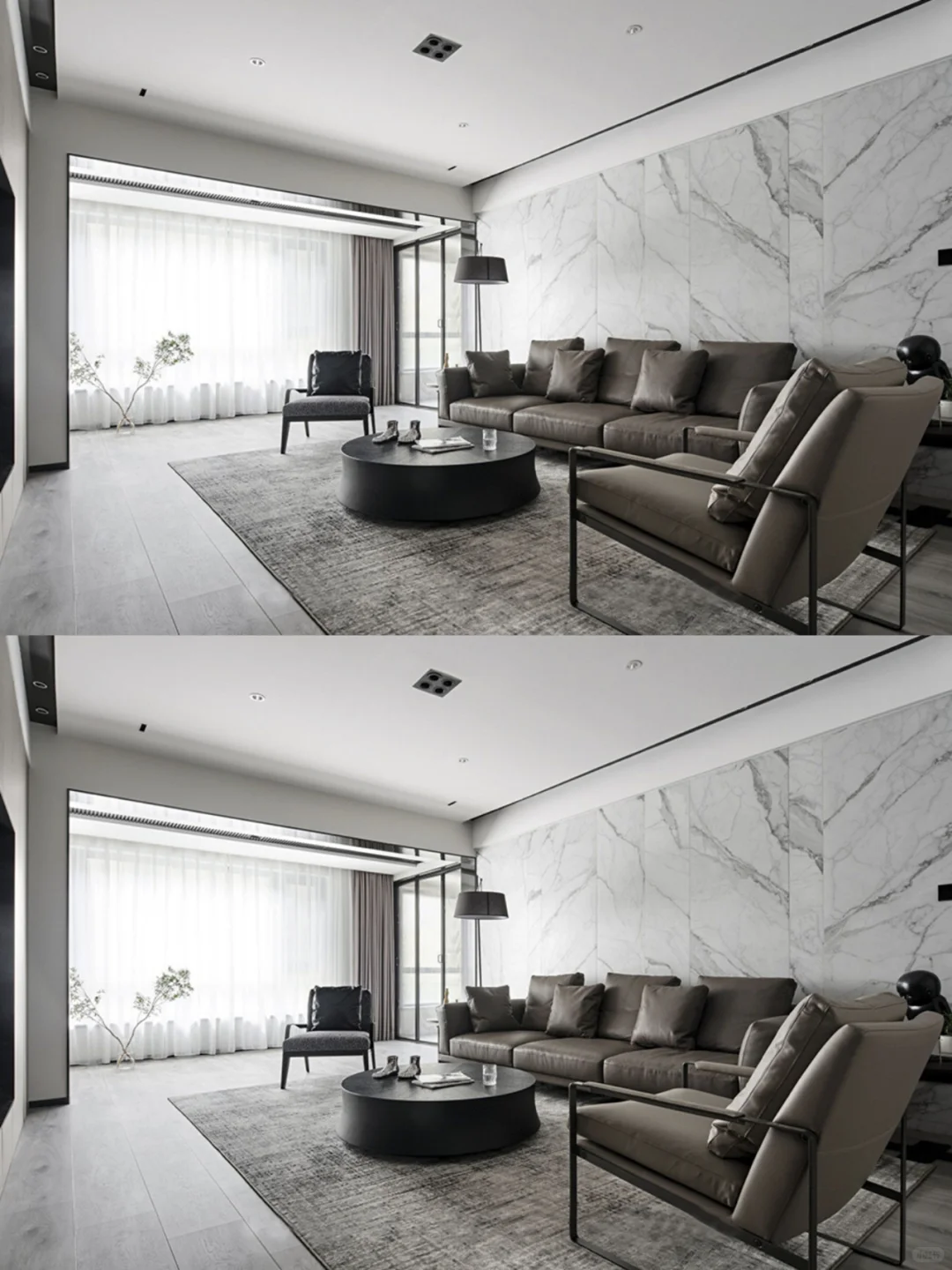 设计新作 | 简约有温度的三口之家