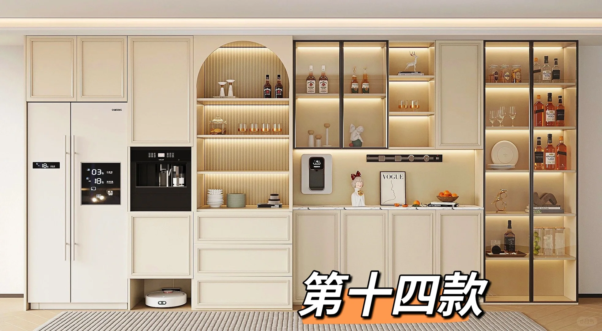 现代➕奶油风餐边柜合集✨每一款都好喜欢