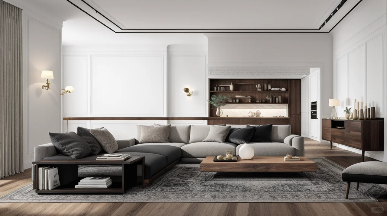 无界限创意：超舒适客厅设计的魅力与实用性