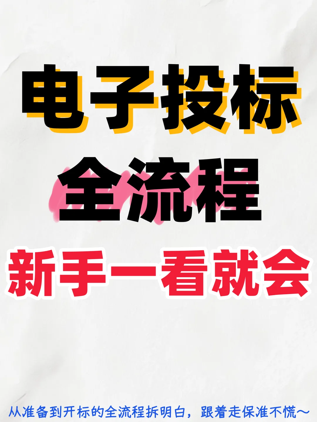 ?招投标｜电子投标全流程，新手一看就会！