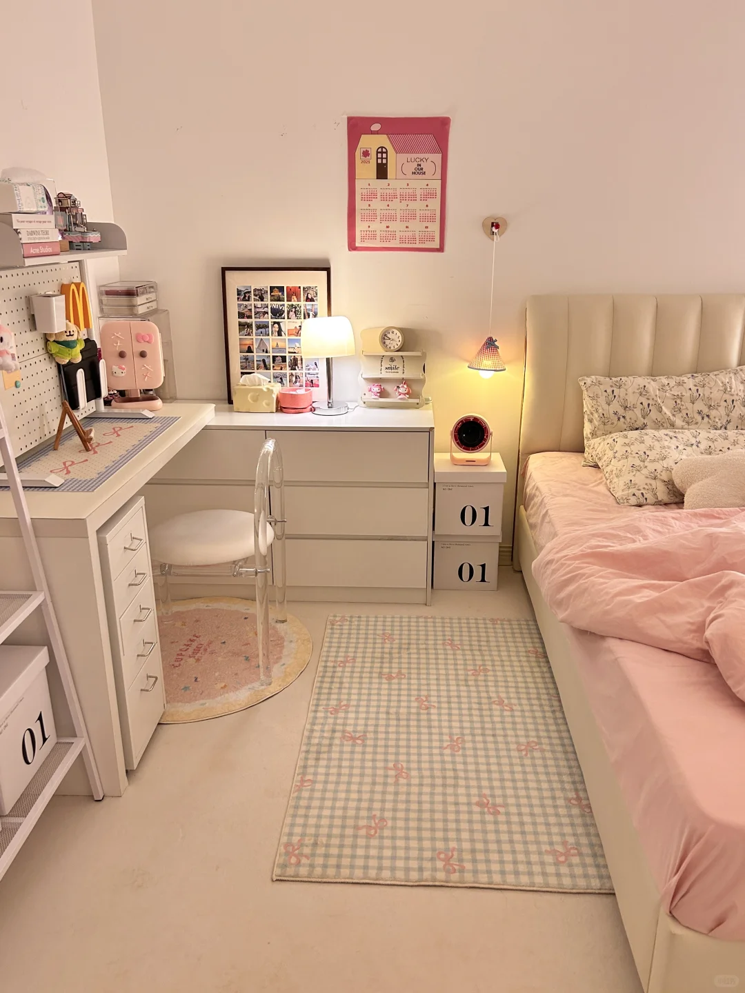 谁懂啊 改造后的房间也太温馨可爱啦~