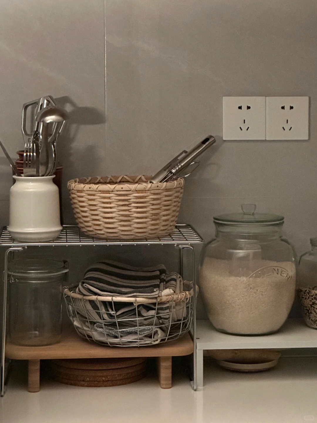 年前整理?：厨房收纳&清洁用品分享