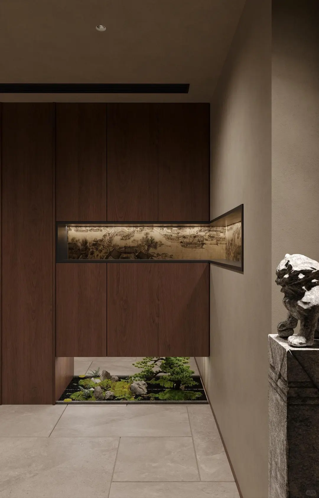 宋式美学玄关10+，个个惊艳