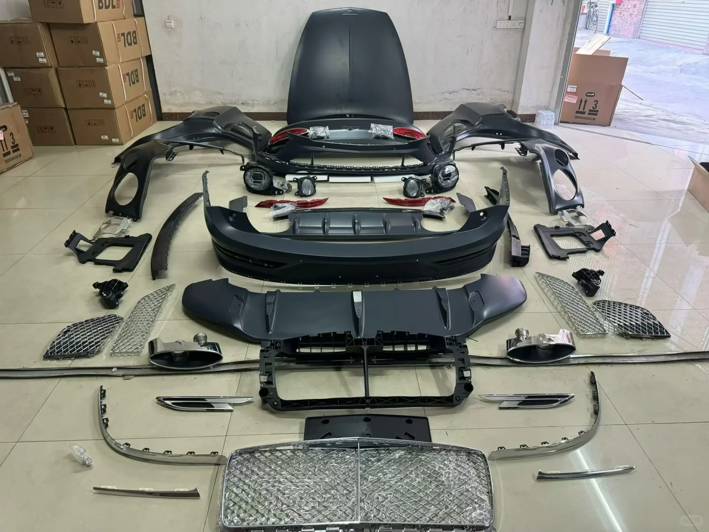 16-20款宾利添越原厂外观升级新款