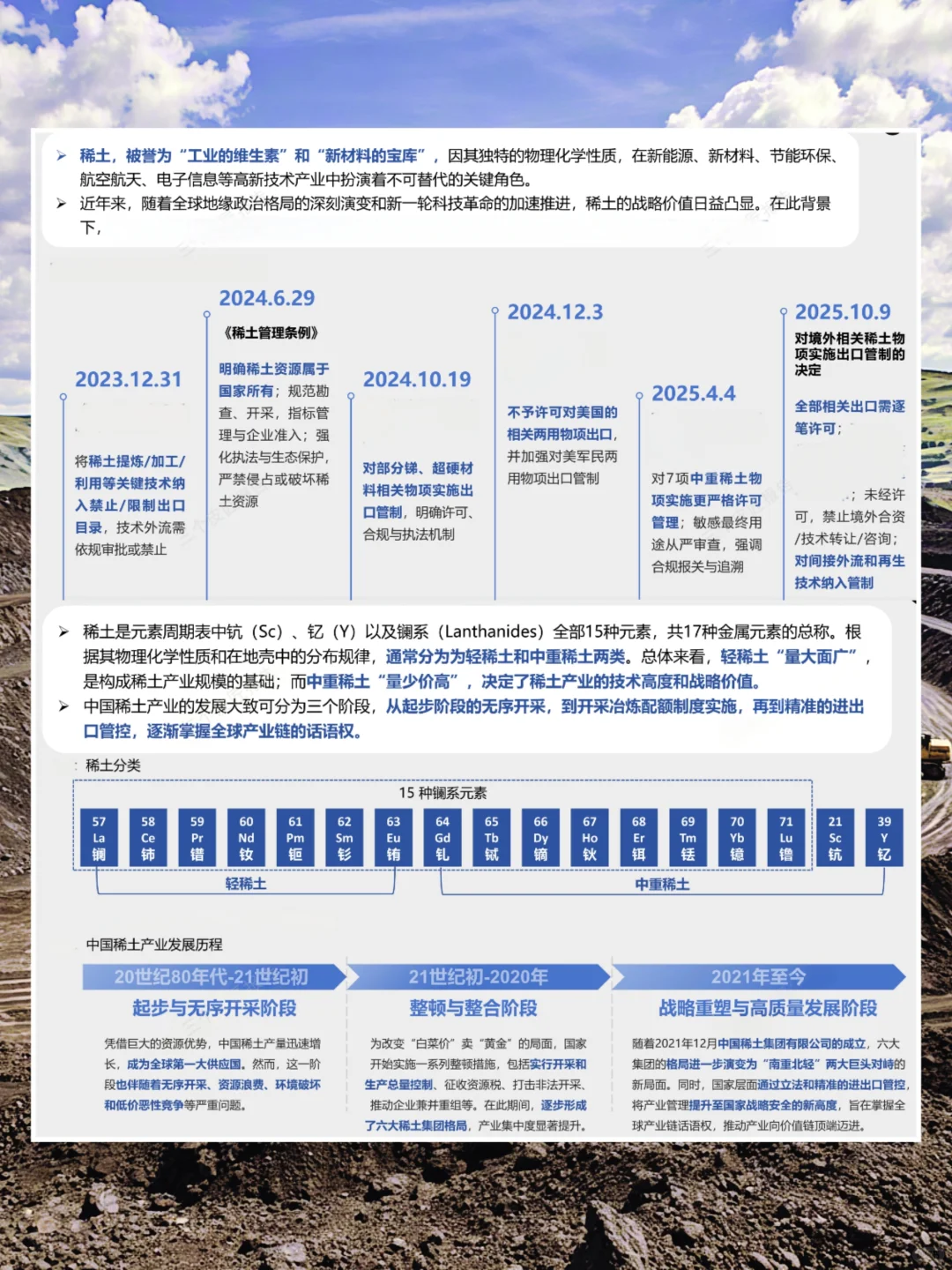 抓紧时间看!中国稀土行业报告!