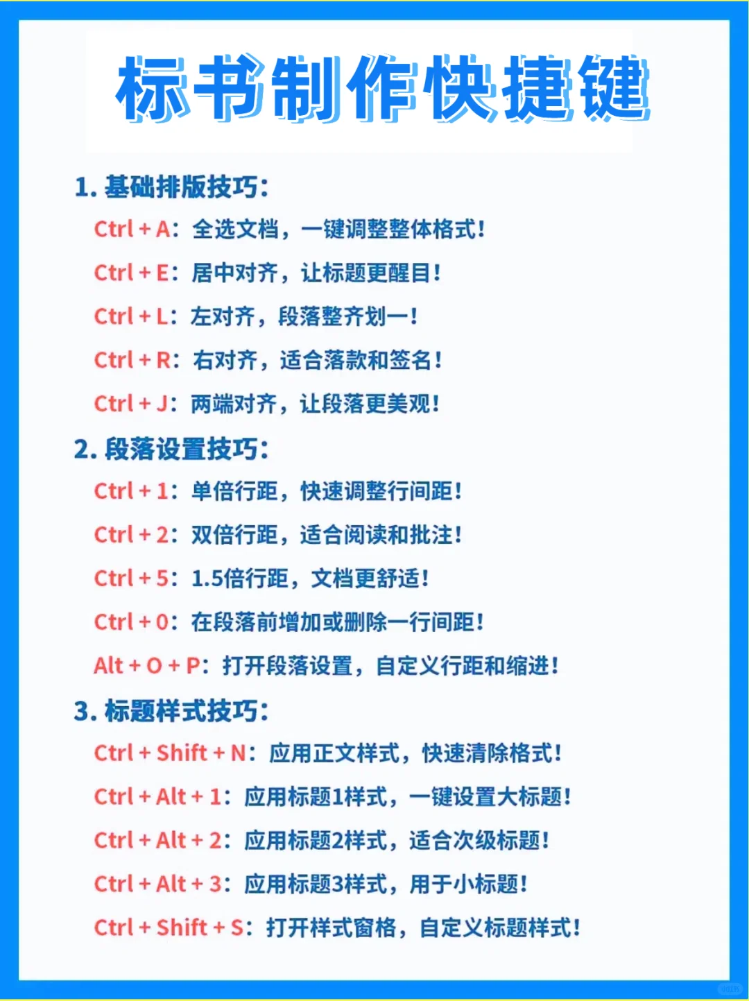 狠狠?住！标书实用word技巧，0基础救星