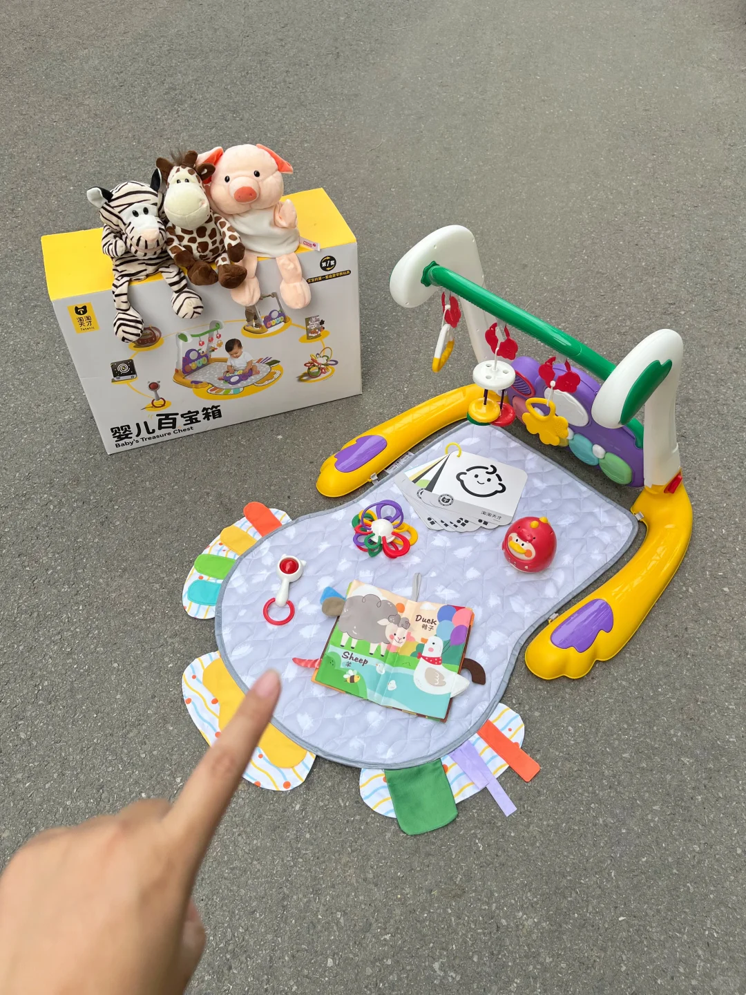 真的硬控娃❗️给宝宝的第一套婴儿玩具好好玩