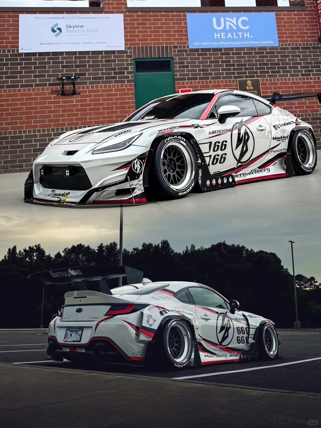 【汽车彩绘案例分享】斯巴鲁 BRZ