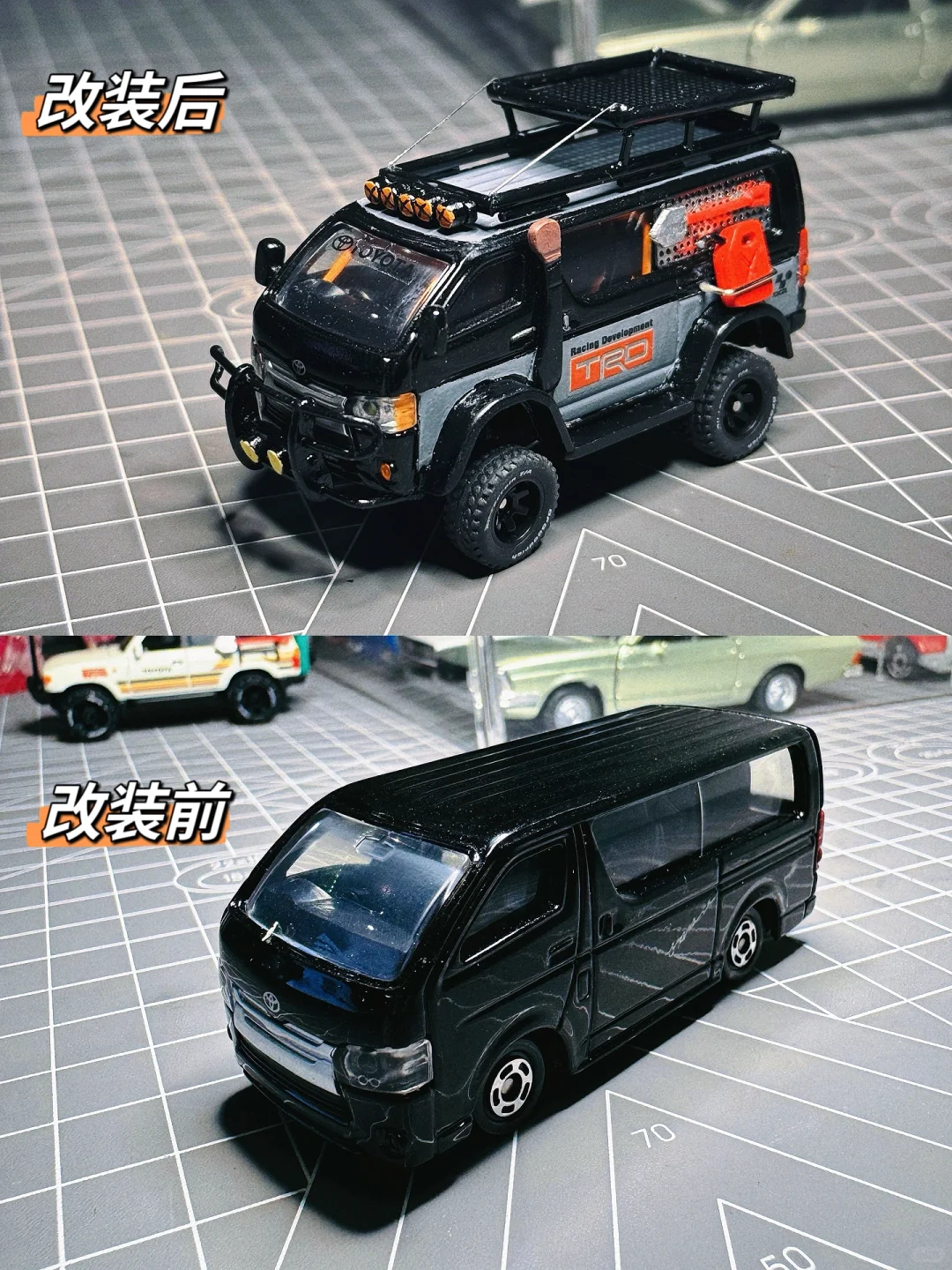 新手第☝️次改装小车?