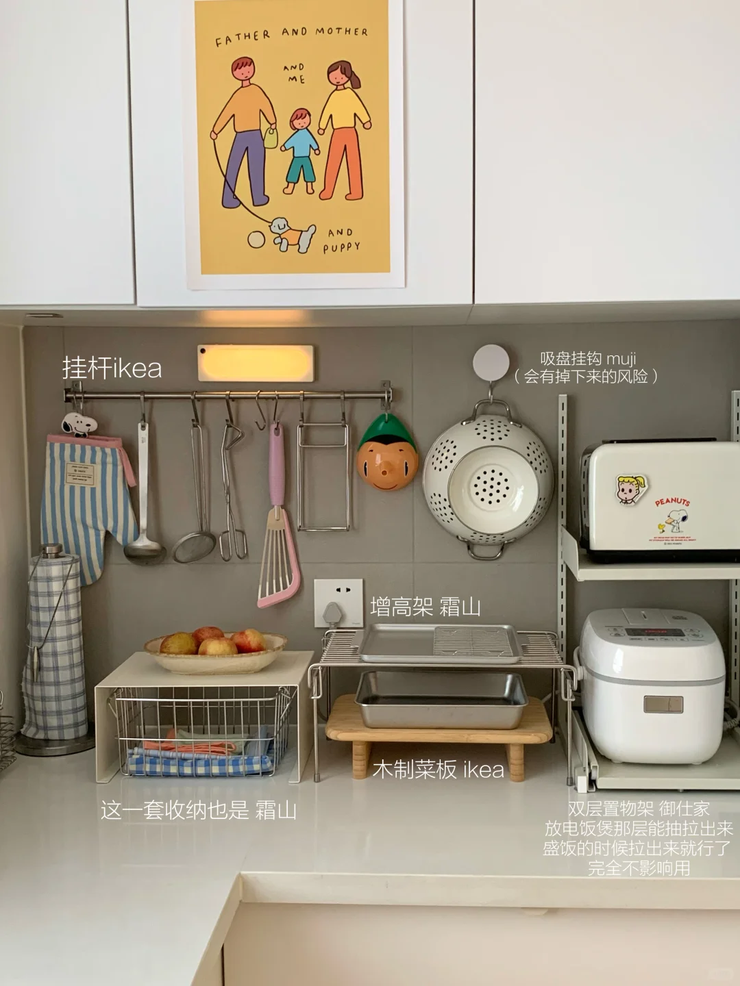经常被问的厨房收纳（超全版）