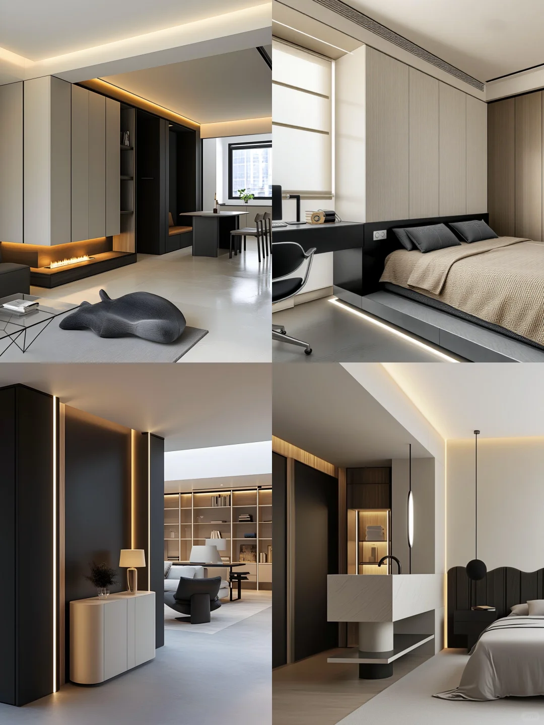 高级感审美瞬间｜轻奢四宫格意式风合集?