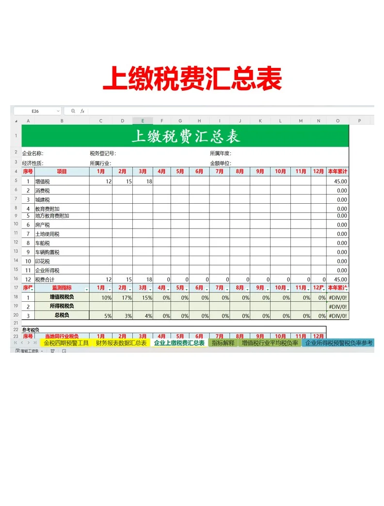 25新版金税四期预警工具来了！