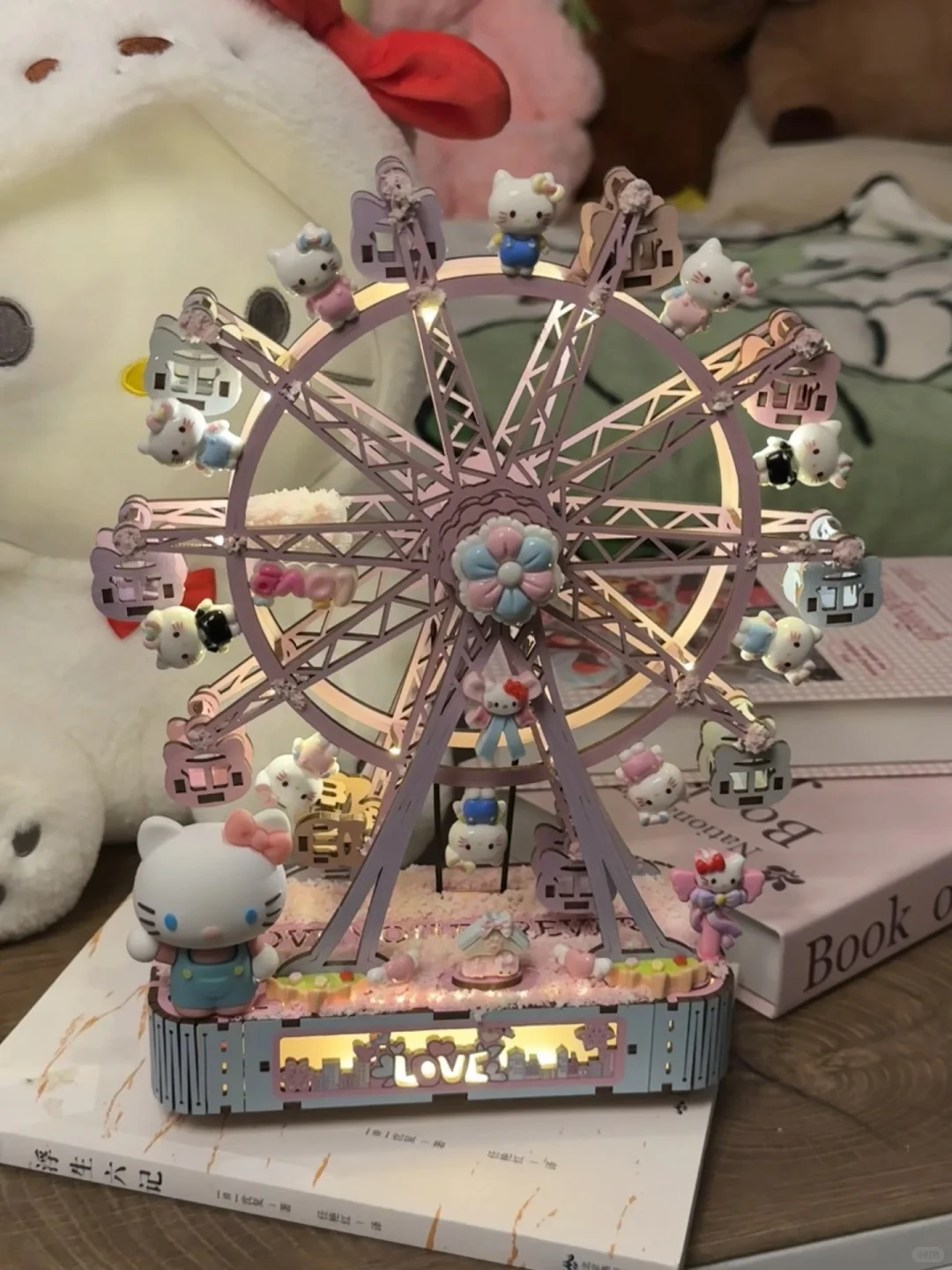 怎么会有这么可爱的摩天轮！！！