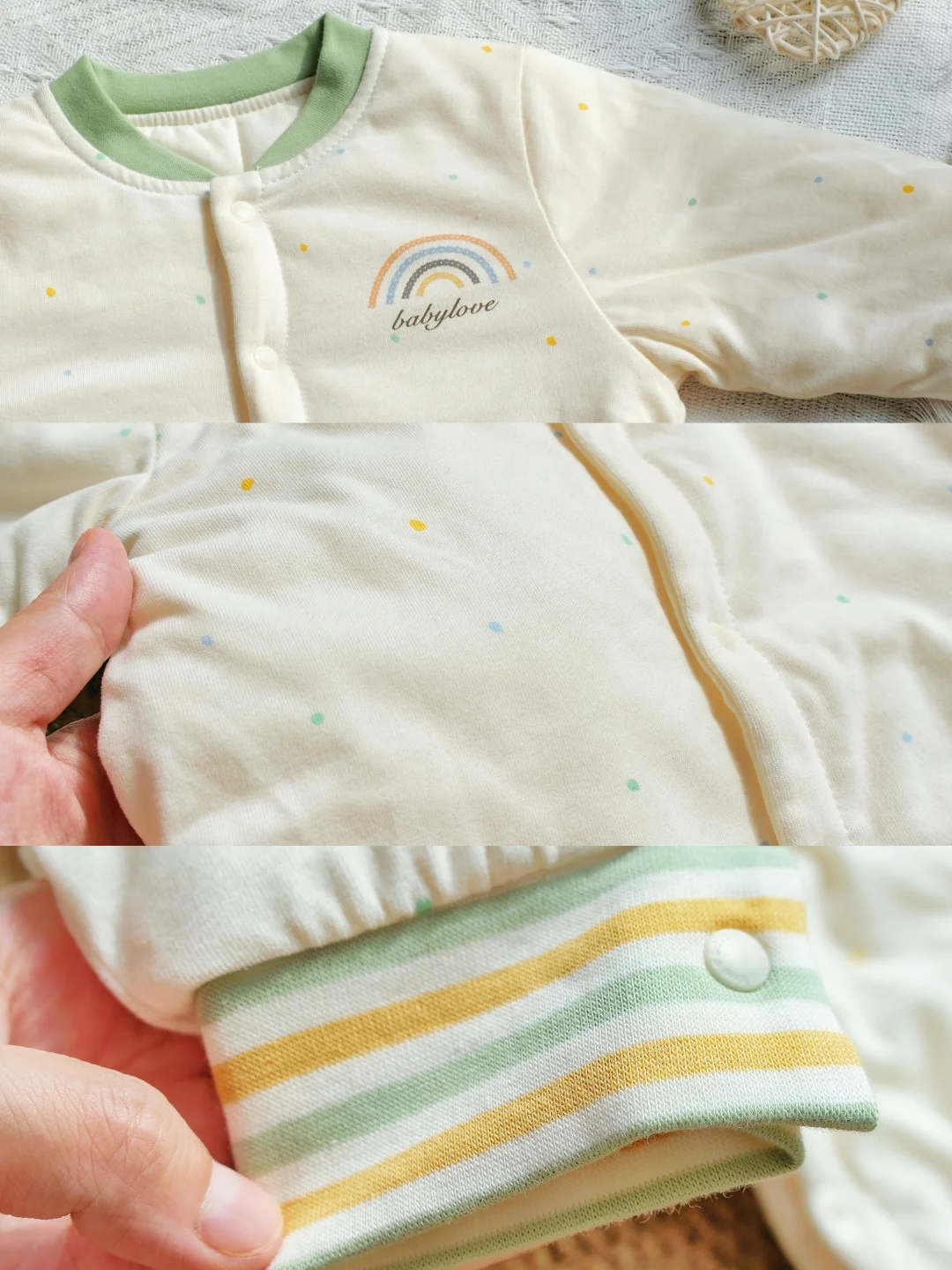 孕31W?|建议给秋冬出生的宝宝备上全能衣