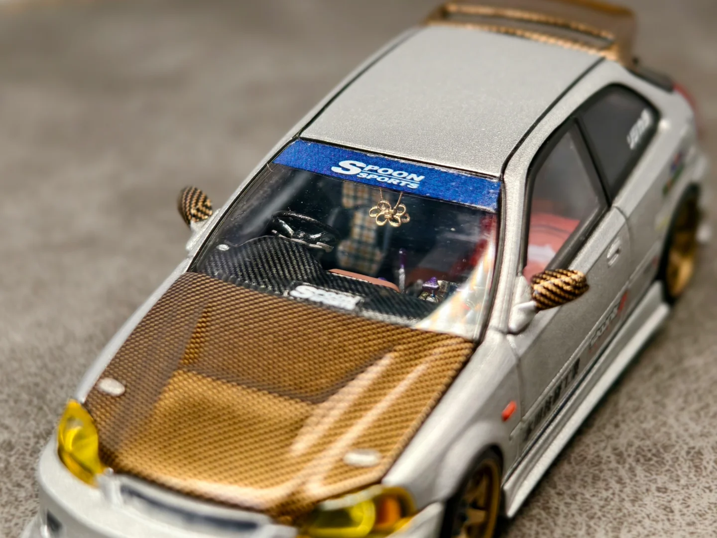 Tlv n165d 本田思域EK9细化改造