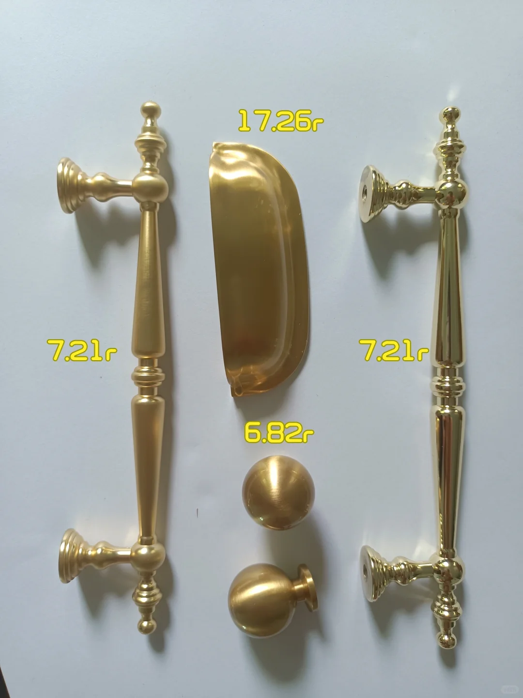 法式柜门拉手终于到货啦!!实力貌美?