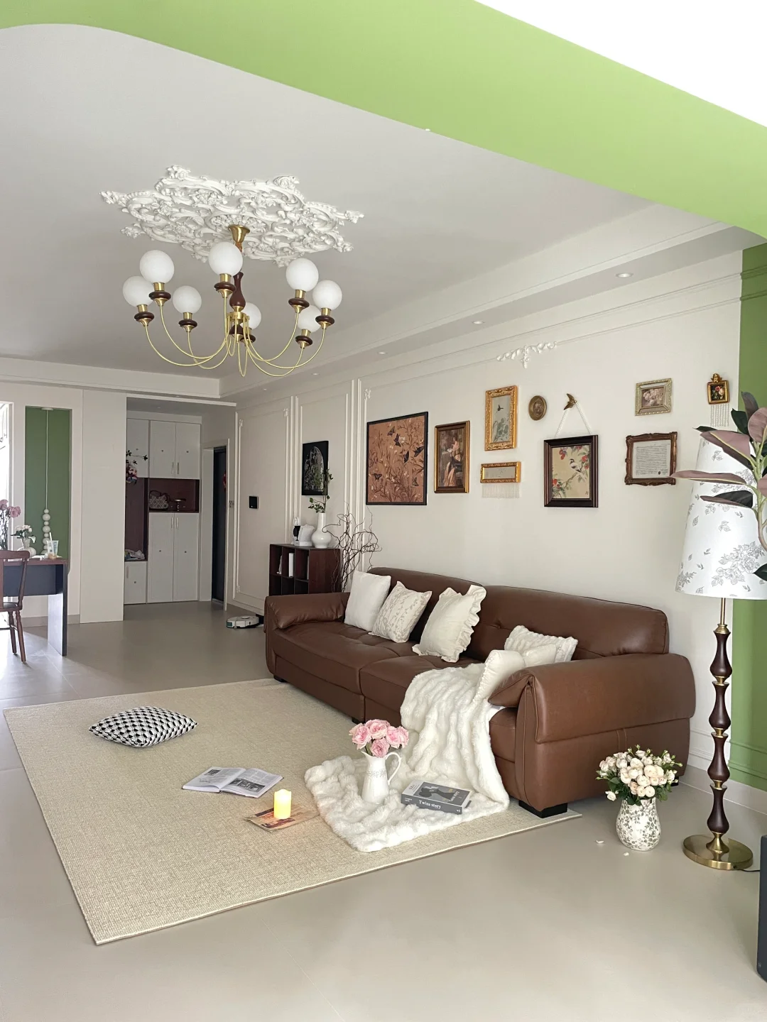 30岁住进了自己设计的绿色森系小家里！?